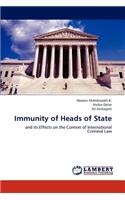 Immunity of Heads of State