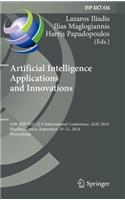 Artificial Intelligence Applications and Innovations