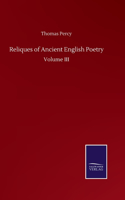 Reliques of Ancient English Poetry