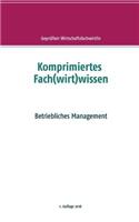 Komprimiertes Fach(wirt)wissen