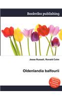 Oldenlandia Balfourii: (English)