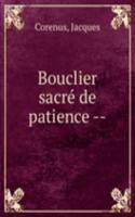Bouclier sacre de patience