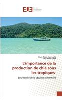 L'importance de la production de chia sous les tropiques
