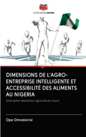 Dimensions de l'Agro-Entreprise Intelligente Et Accessibilité Des Aliments Au Nigeria