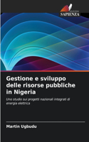 Gestione e sviluppo delle risorse pubbliche in Nigeria