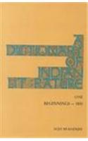Dictionary Of Indian Literature, A : Beginnings – 1850  Vol. 1: Reference