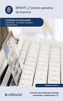 Gestion operativa de tesoreria. ADGD0308 - Actividades de gestion administrativa