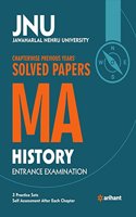 JNU - Chapterwise Previous Years' Solved Papers MA History Entrance Examination