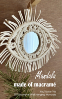 Mandala made of macramé