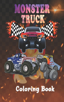 Monster Truck Coloring Book