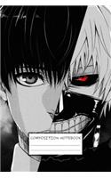 Composition Notebook: Naruto Manga Kakashi Hatake sharingan Itashi Sasuke Obito Soft Glossy Cover College Ruled Lined Pages Book for Boys 6 x 9 Inches 100 Pages: Paperbac