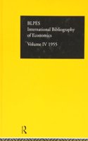 Intl Biblio Econom 1955 Vol  4: (IBSS ECONOMICS)