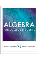 Algebra for College Students