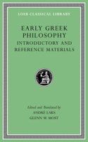 Early Greek Philosophy, Volume I