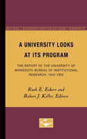 A University Looks at Its Program
