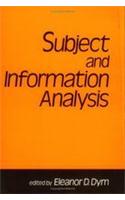 Subject Analysis Methodologies