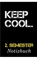 Keep Cool 2. Semester Notizbuch