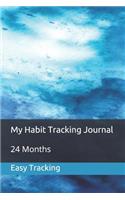 My Habit Tracking Journal: 24 Months