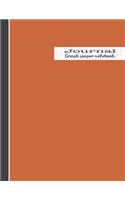 Graph paper notebook journal