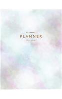Academic Planner 2019-2020: Weekly & Monthly View Planner - Achieve Your Goals & Increase Productivity - Pink Pastel Iridescent Style(2 Inspired by Unicorns)