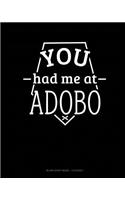 You Had Me at Adobo: Blank Sheet Music - 12 Staves