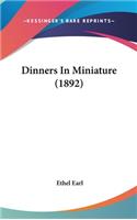 Dinners In Miniature (1892)