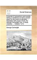 Journal of Transactions and Events, During a Residence of Nearly Sixteen Years on the Coast of Labrador; ... Illustrated with Proper Charts. by George Cartwright, Esq. in Three Volumes. ... Volume 1 of 3