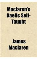 MacLaren's Gaelic Self-Taught