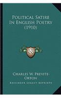 Political Satire in English Poetry (1910)