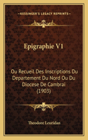 Epigraphie V1