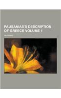 Pausanias's Description of Greece Volume 1