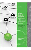 Single Subject Research