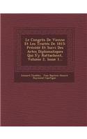 Le Congres de Vienne Et Les Traites de 1815