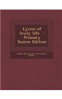 Lyrics of Lowly Life
