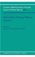 Geometric Group Theory
