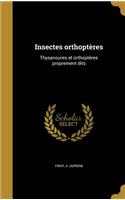 Insectes orthoptères