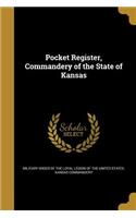 Pocket Register, Commandery of the State of Kansas