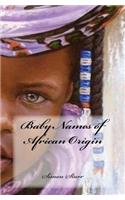 Baby Names of African Origin