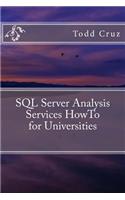 SQL Server Analysis Services HowTo for Universities