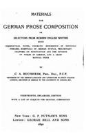 Materials for German Prose Composition