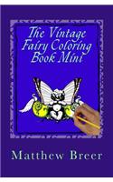 The Vintage Fairy Coloring Book Mini