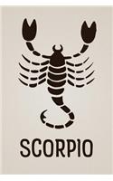 Scorpio: Zodiac Sign Journal, Notebook, Diary, 6x9 Lined Pages, 150 Pages