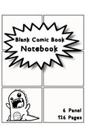 Blank Comic Book Notebook