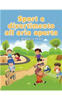 Sport und Outdoor Spaß Malbuch