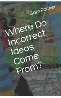 Where Do Incorrect Ideas Come From?