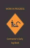 Contractor's Daily log Book