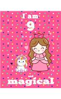 unicorn journal i am 9 and magical