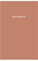 Sketchbook: 5.5" x 8.5" 140 page sketchbook