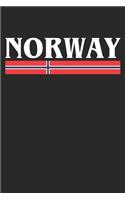 Notebook: Norway Ruled 6x9 120 Pages
