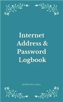 Password Book: Size: 5" x 8" Keep your usernames, social info, passwords, web addresses and security question in one easy & organized
